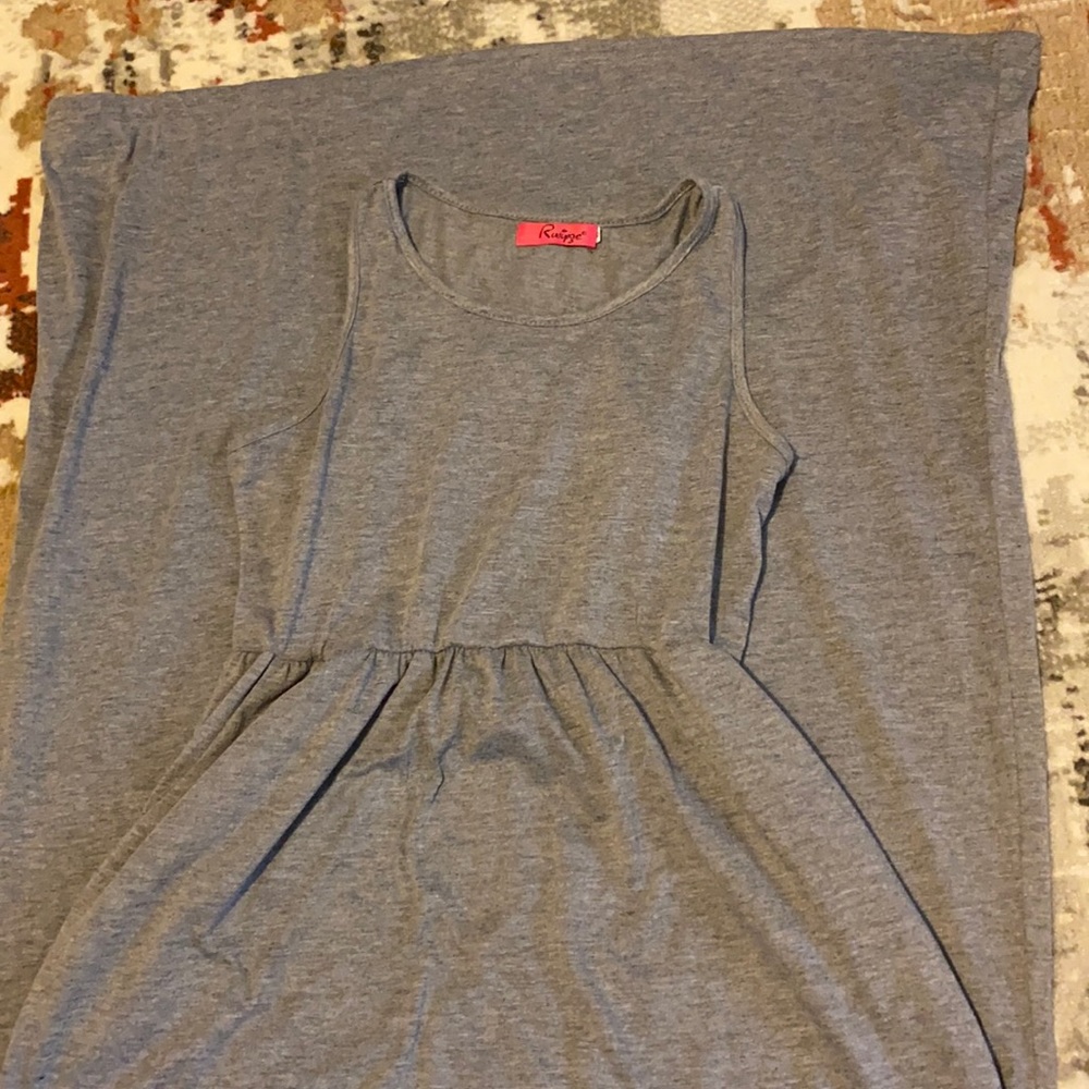 Gray maxi